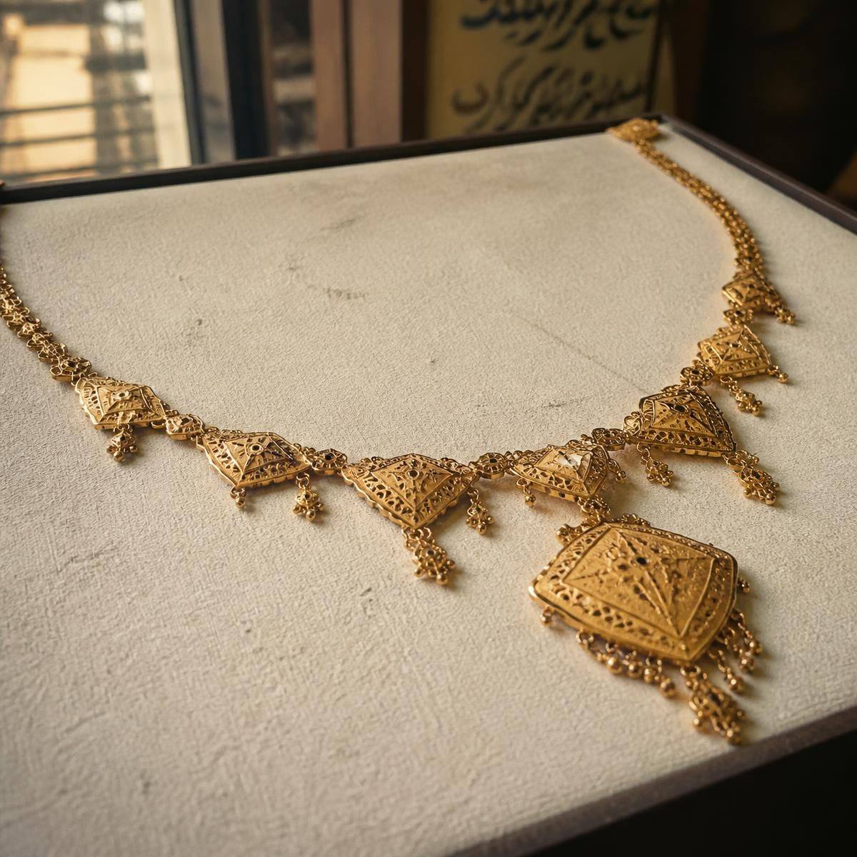 Heritage Choker Necklace — Gold 22K necklaces